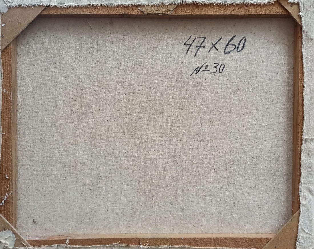 Oil painting Autumn landscape Peter Tovpev - 8