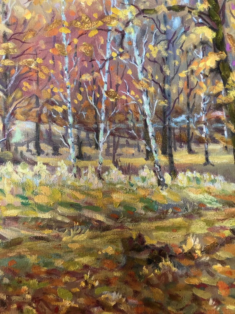 Oil painting Golden autumn Shapoval Ivan Leontyevich - 8