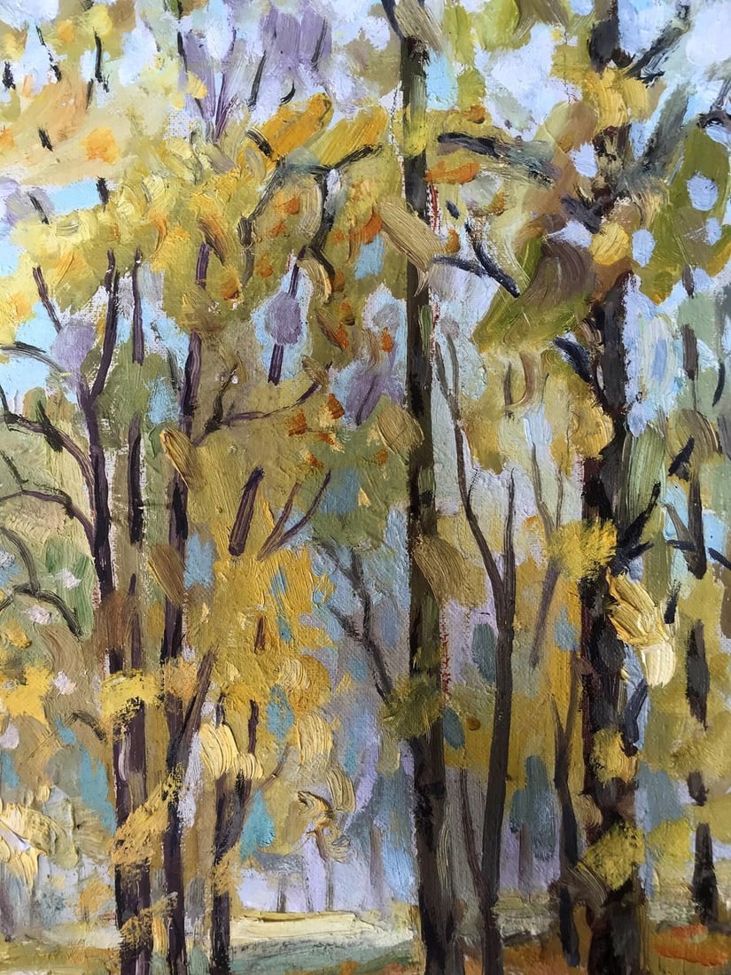 Oil painting October colors Shapoval Ivan Leontyevich - 10