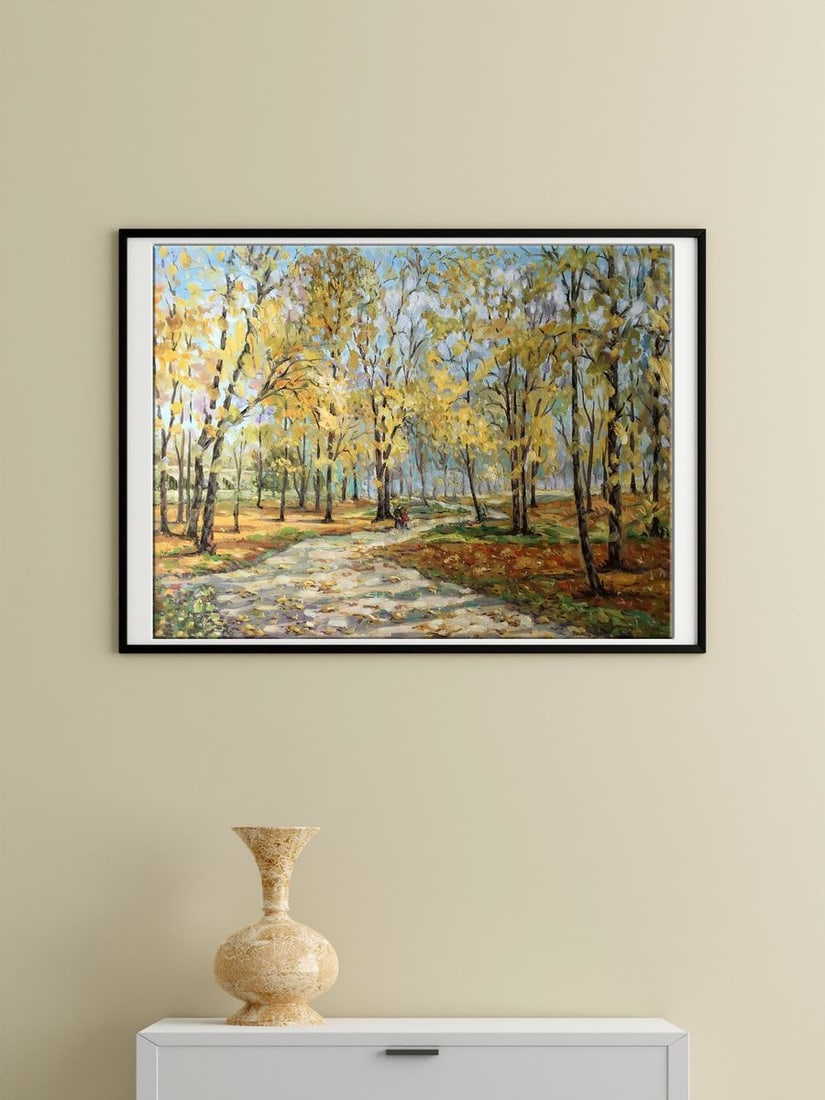 Oil painting October colors Shapoval Ivan Leontyevich - 3