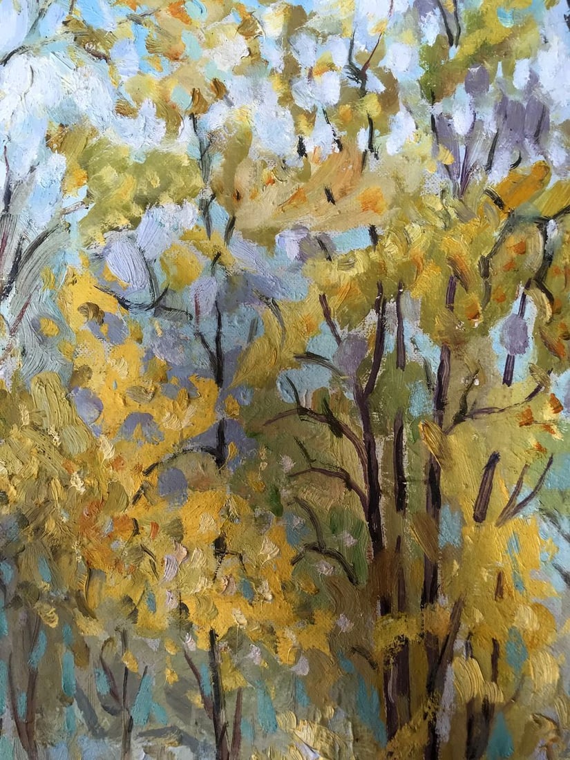 Oil painting October colors Shapoval Ivan Leontyevich - 8