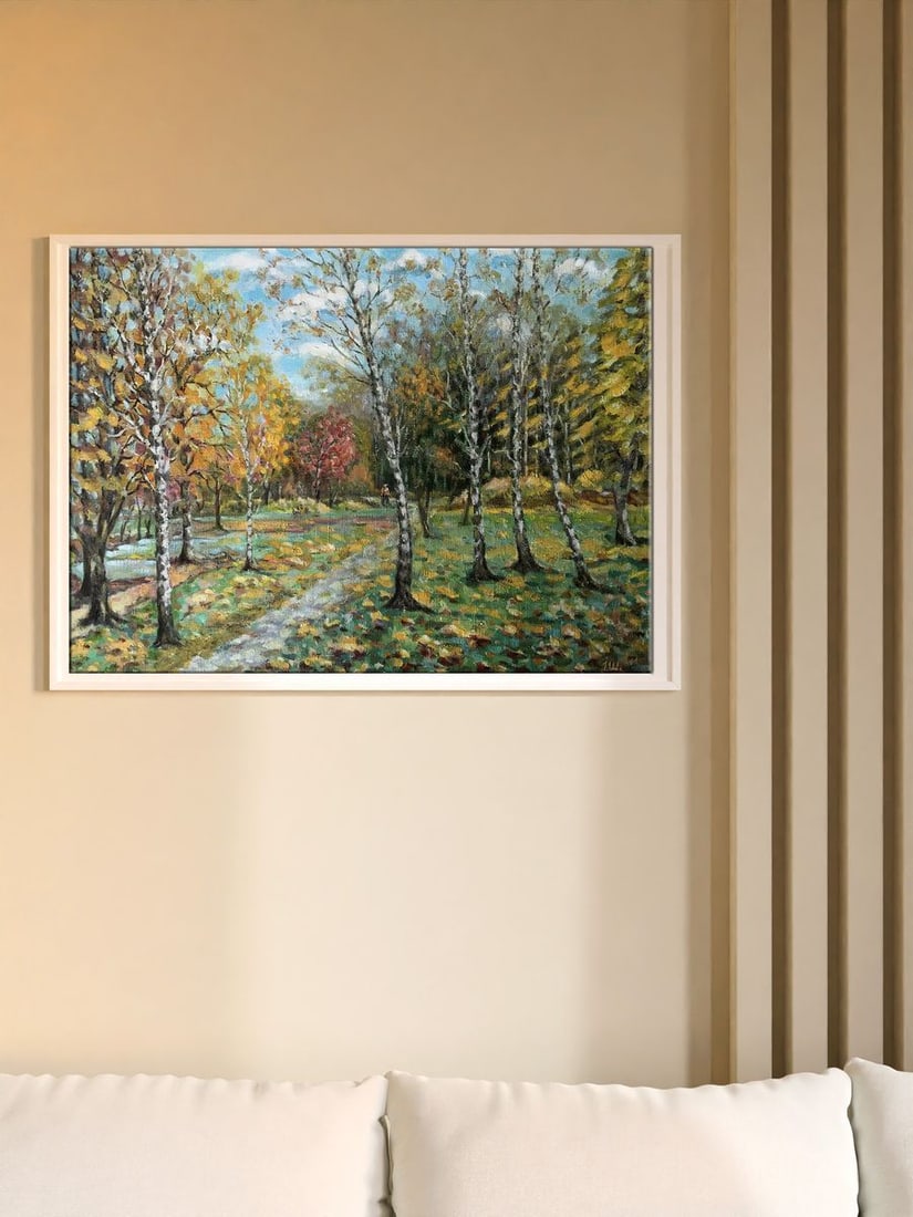 Oil painting Golden autumn Shapoval Ivan Leontyevich - 2
