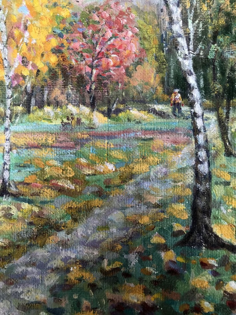 Oil painting Golden autumn Shapoval Ivan Leontyevich - 7