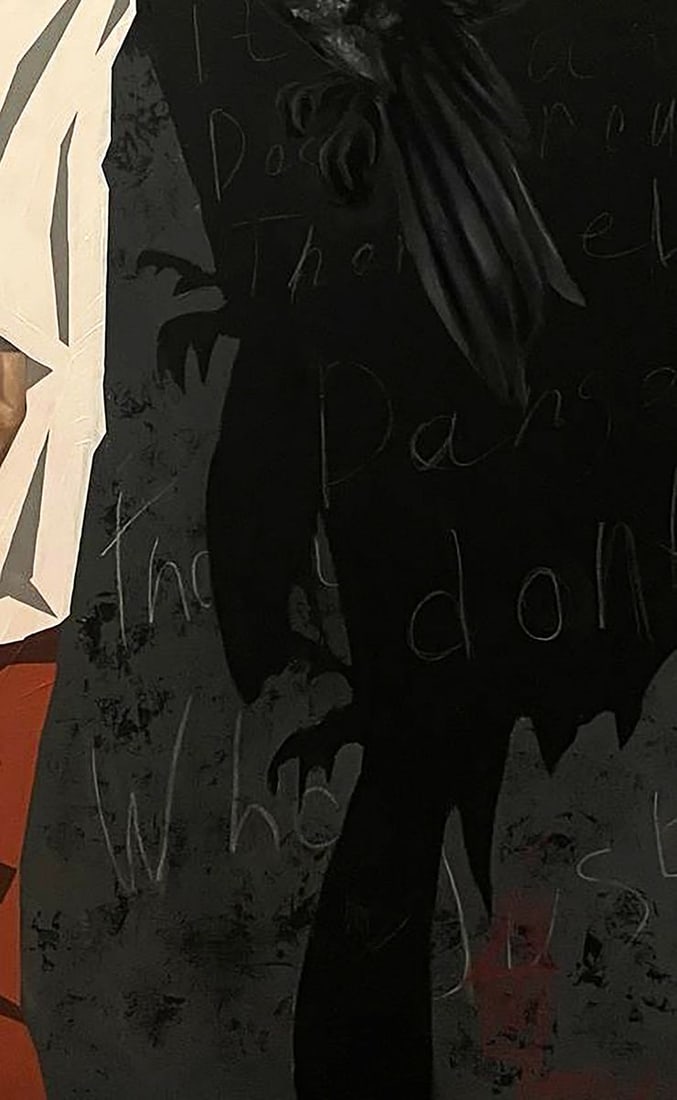 Acrylic painting Don't Look Back Maksym Newskulenko - 7