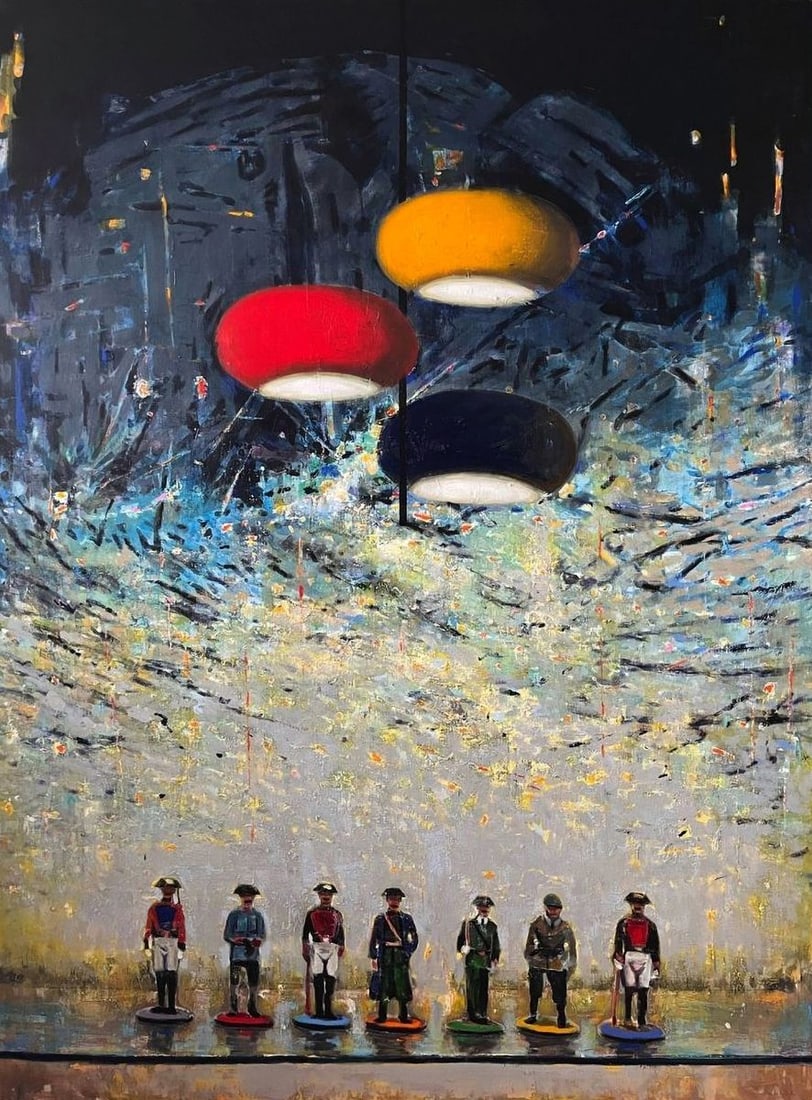 Oil painting Exhibition Juan Angel Gonzalez de la Calle (1 of 6)