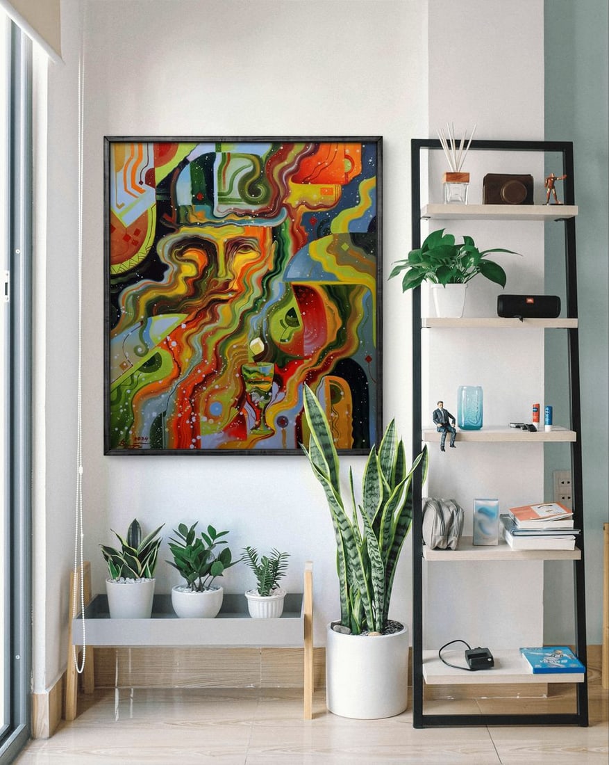 Oil painting Absinthe man Sergey Voichenko - 3