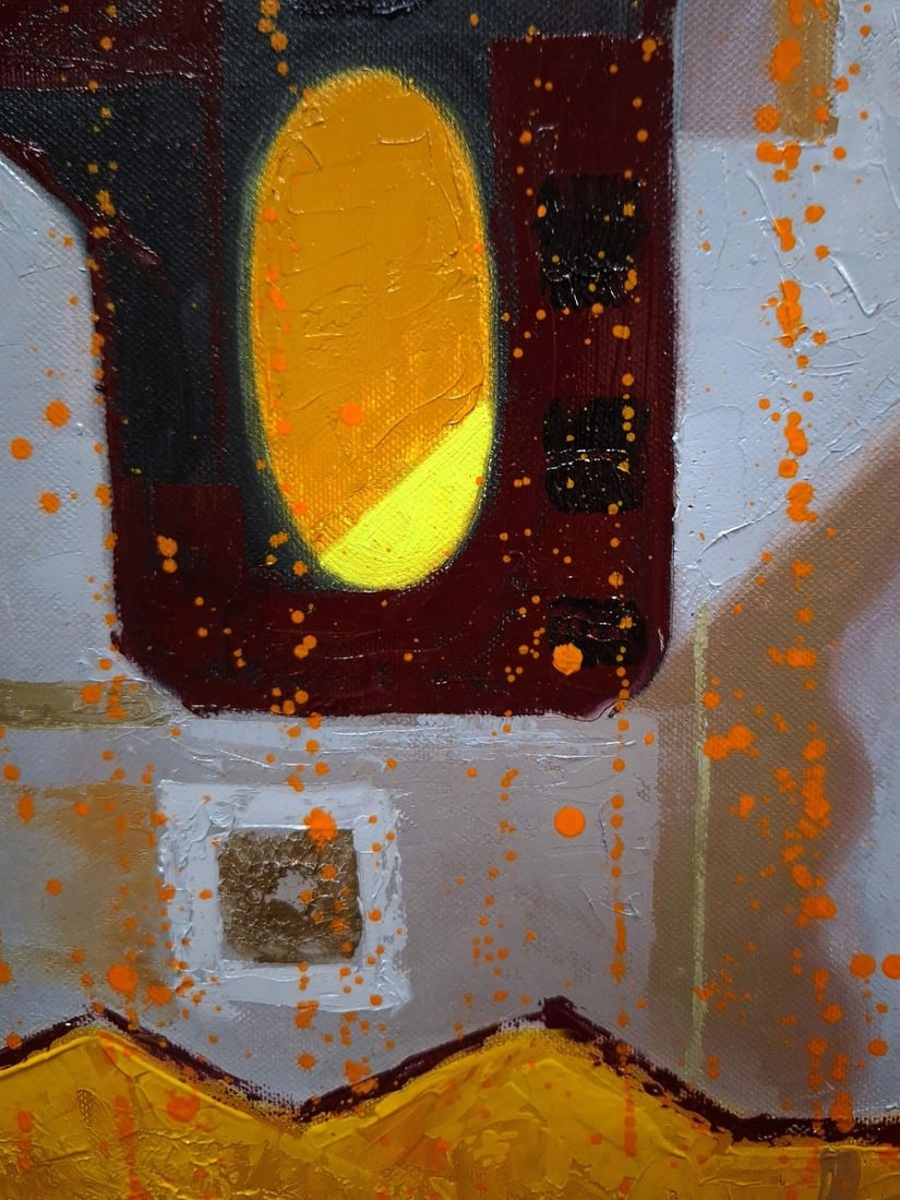 Oil painting Industrial era Sergey Voichenko - 7