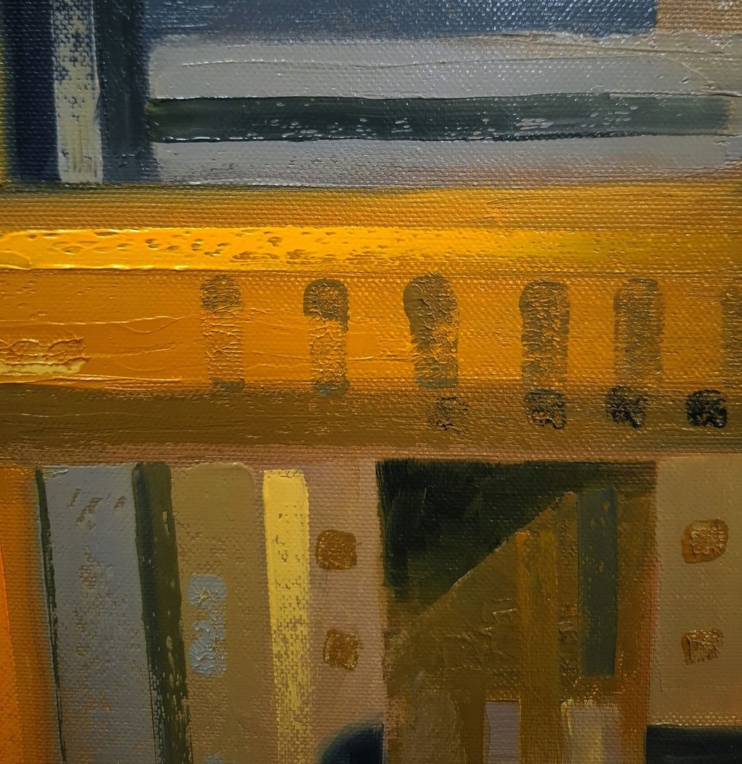 Oil painting Interaction Sergey Voichenko - 7