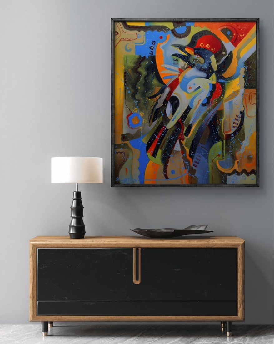 Oil painting South side bird Sergey Voichenko - 2