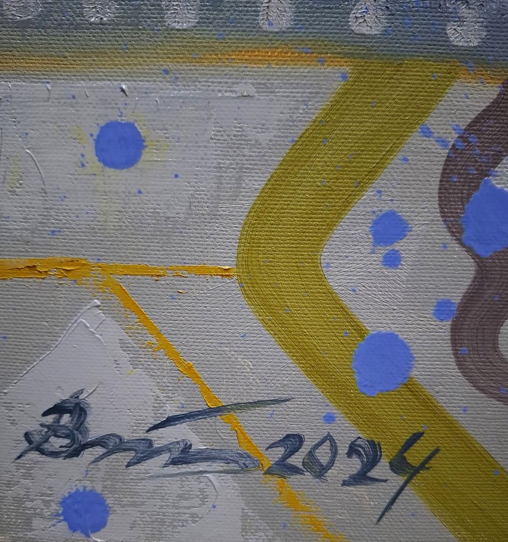 Oil painting Stained glass autumn Sergey Voichenko - 8