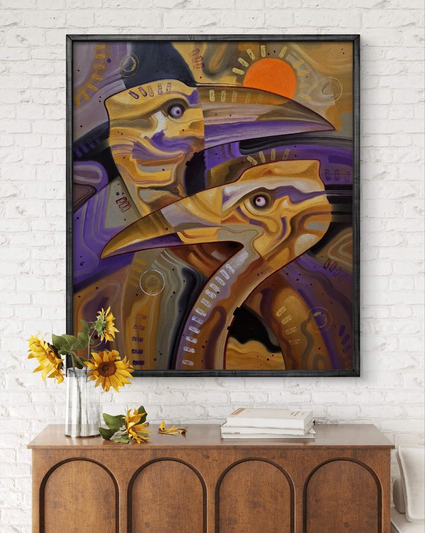 Oil painting The lost world Sergey Voichenko - 3