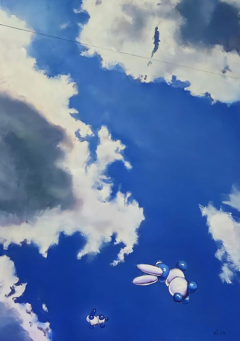 Oil painting Equilibrium equation Igor Konovalov - 7