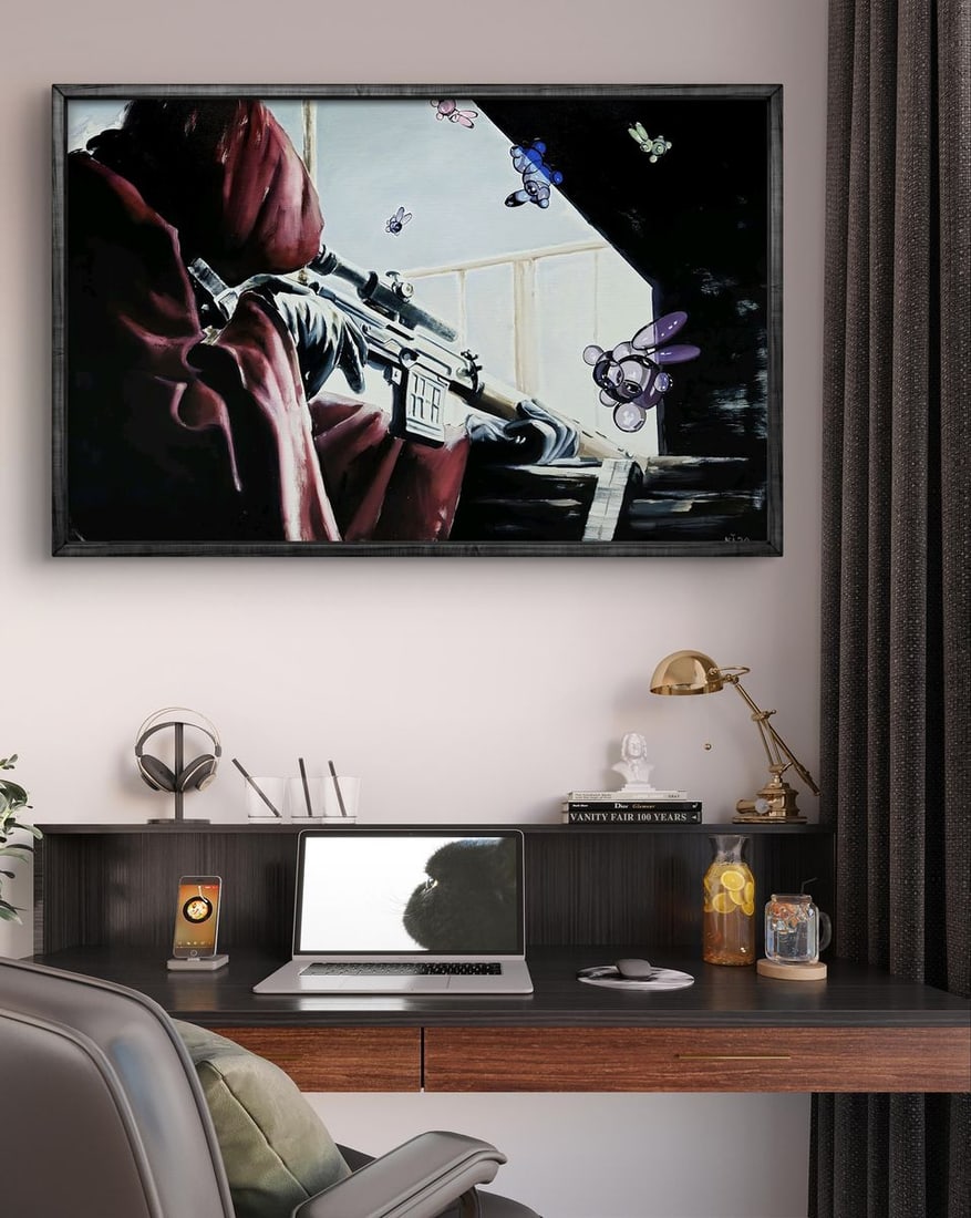 Oil painting Approaching danger Igor Konovalov - 3