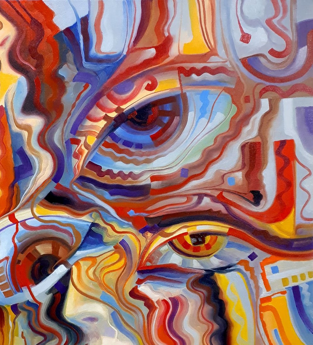 Oil painting Psychedelic Sergey Voichenko - 5