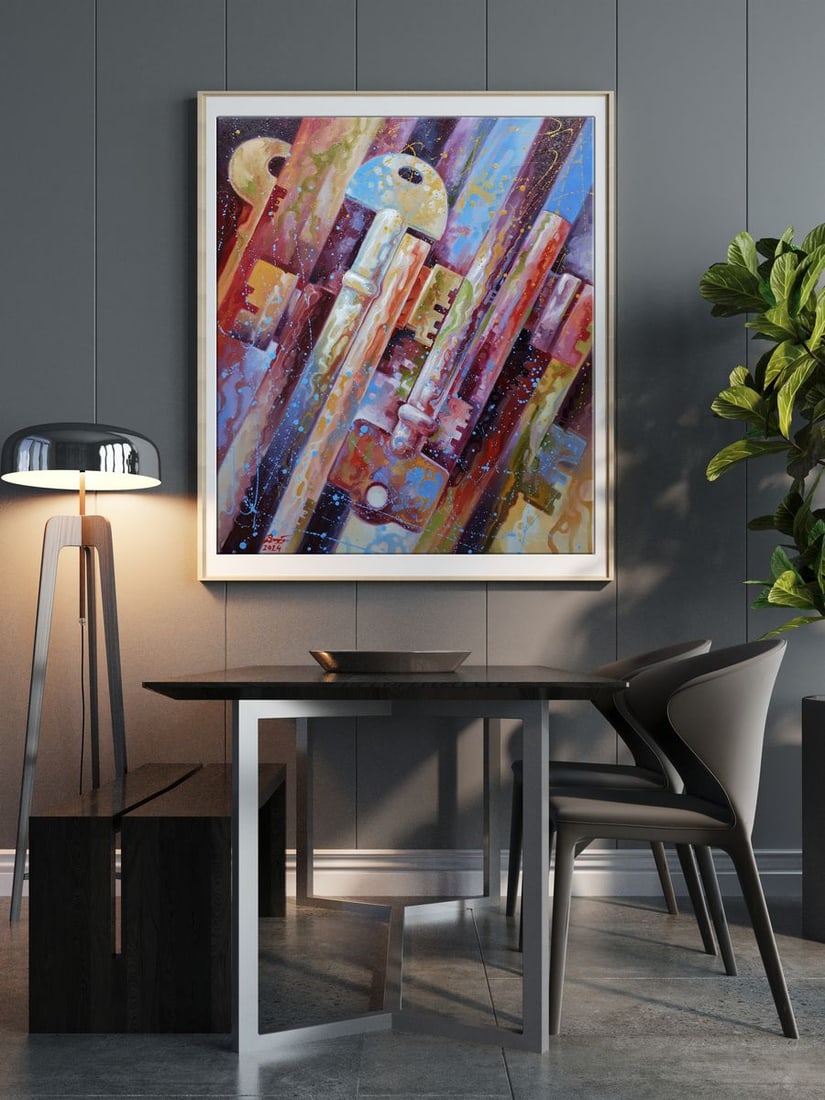 Oil painting The keys Sergey Voichenko - 3