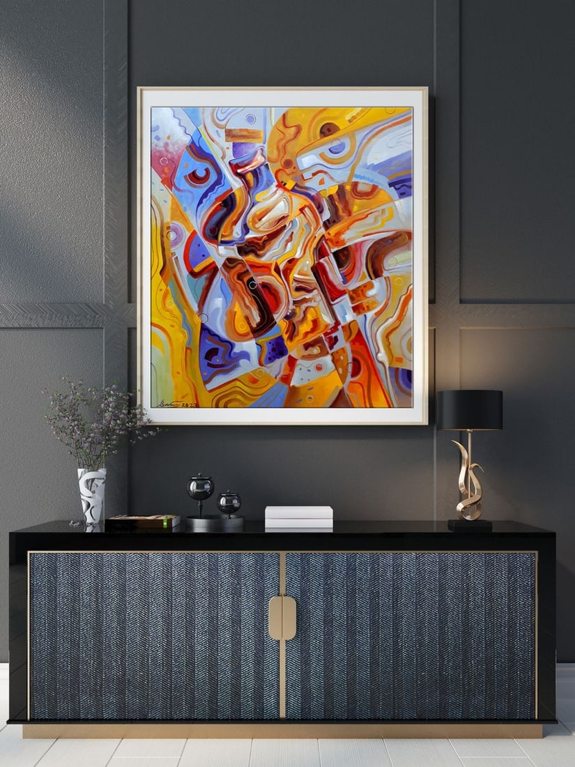 Oil painting Whisky time Sergey Voichenko - 2