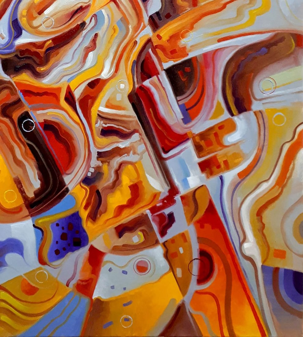 Oil painting Whisky time Sergey Voichenko - 7