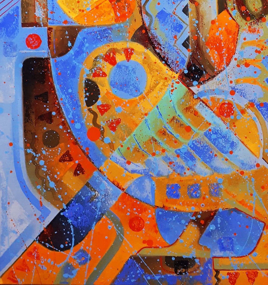 Oil painting Fish de Bird Sergey Voichenko - 6