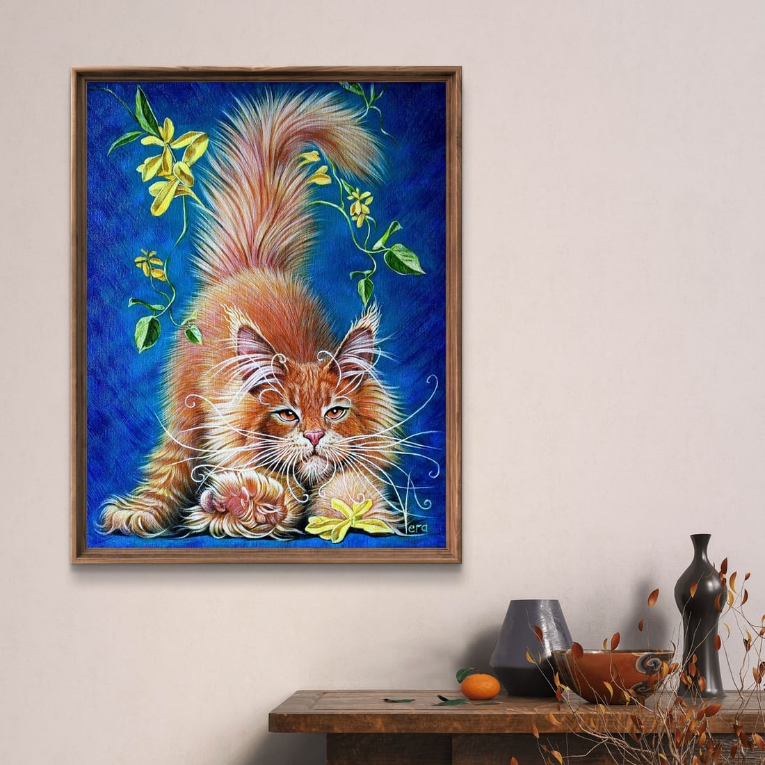 Oil painting Lapusic sorcerer Vira Goncharenko - 3