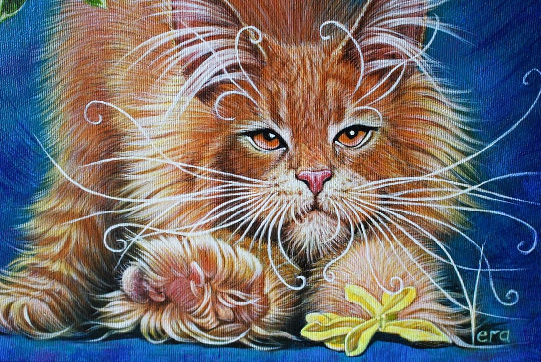 Oil painting Lapusic sorcerer Vira Goncharenko - 7