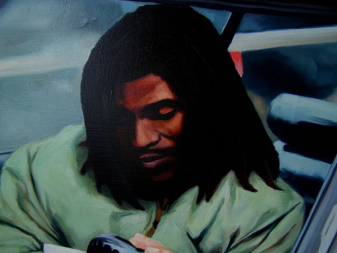 Oil painting Eminem and friends Yulia Lihina - 12