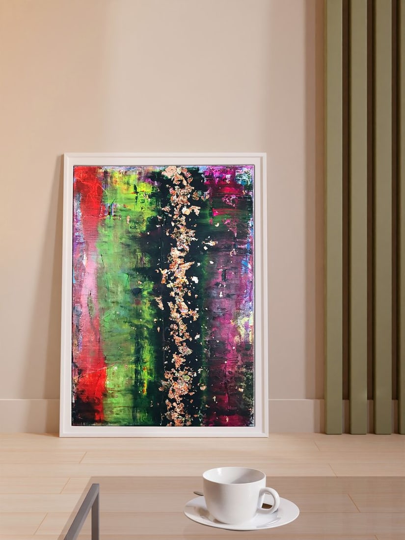 Acrylic painting Burlesque Olga Melezhik - 2