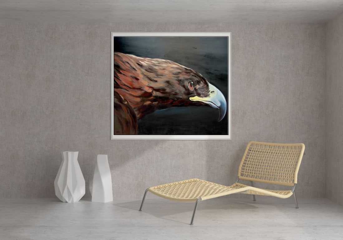 Oil painting Eagle Igor Konovalov - 3