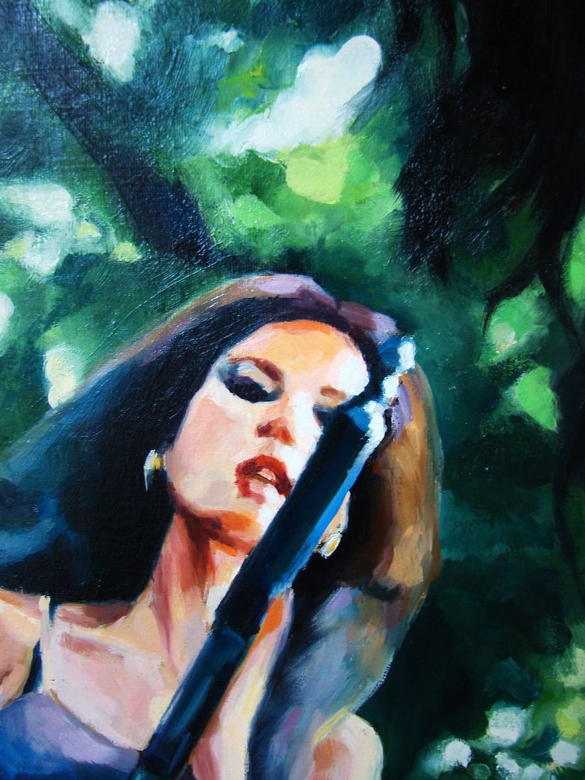 Oil painting What are you Yulia Lihina - 11