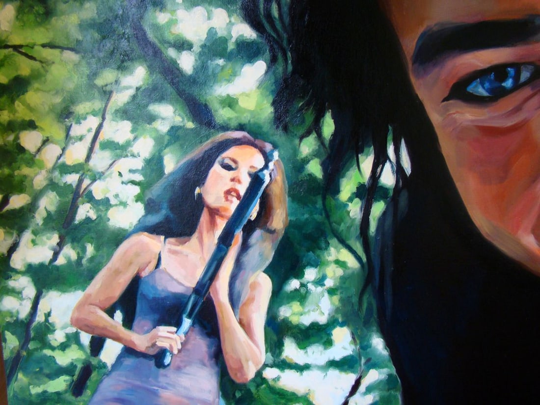 Oil painting What are you Yulia Lihina - 7