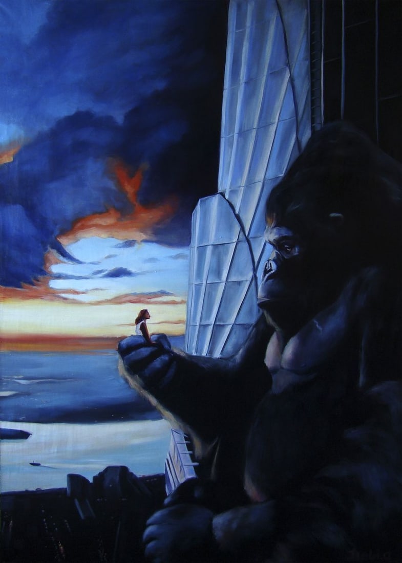 Oil painting Before he died Yulia Lihina: Title: Oil painting Before he died Yulia Lihina Description: No.Lih 20The oil painting titled "Before He Died" offers a profound and emotionally charged interpretation of a climactic scene from the 20