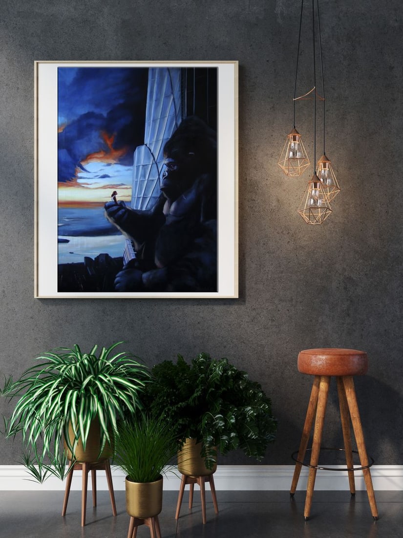 Oil painting Before he died Yulia Lihina - 3