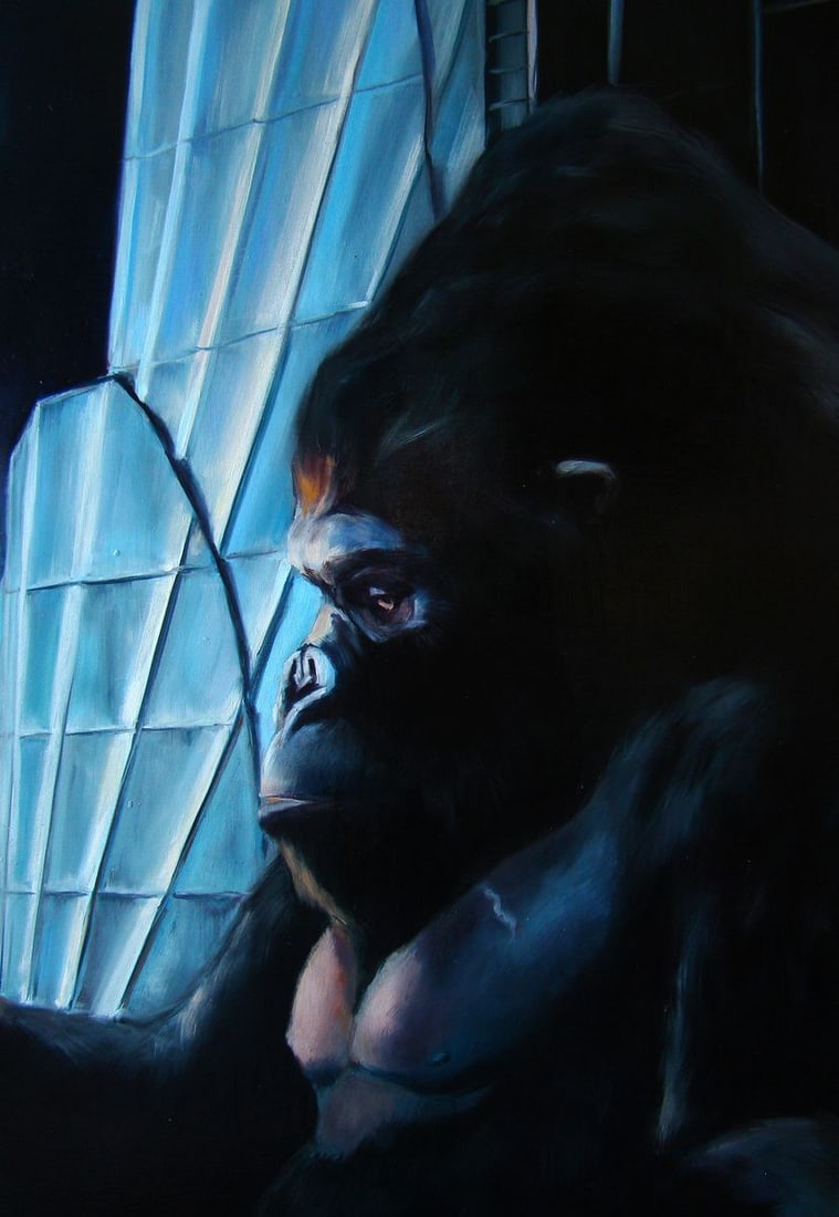 Oil painting Before he died Yulia Lihina - 4