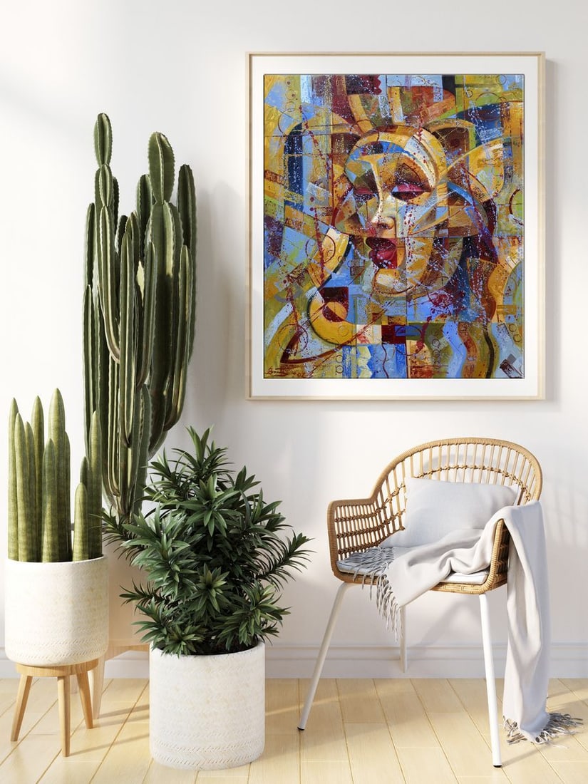 Oil painting Naomi Sergey Voichenko - 2