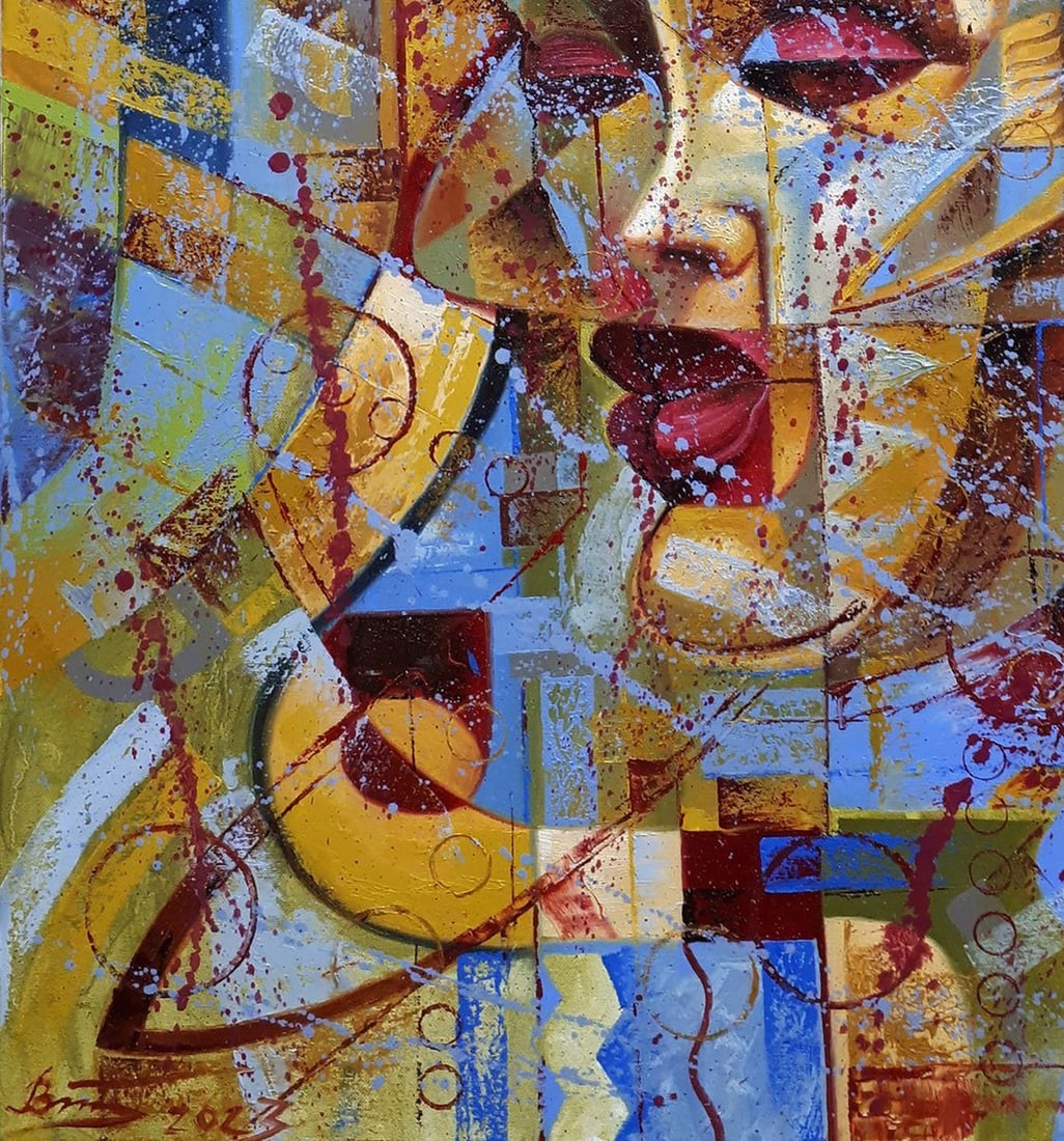 Oil painting Naomi Sergey Voichenko - 6