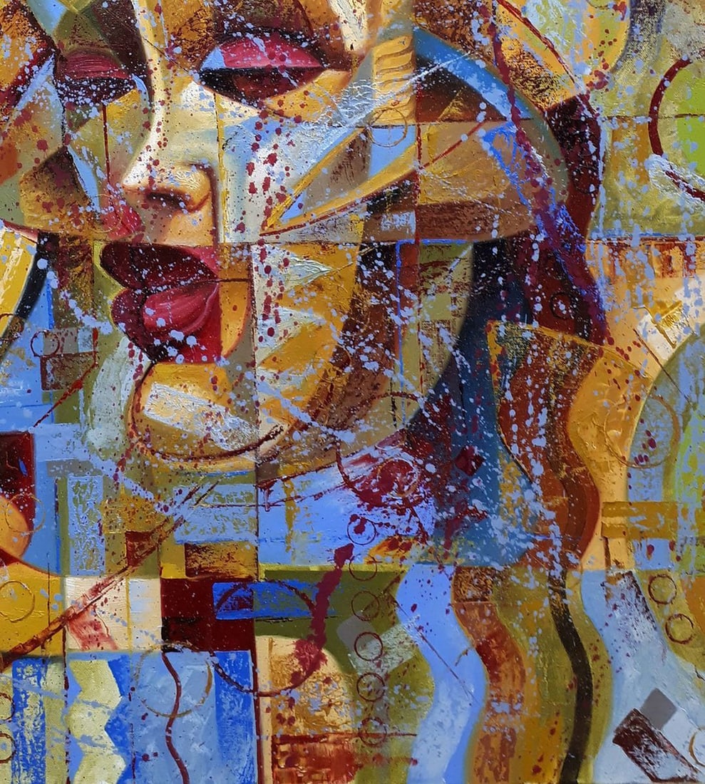 Oil painting Naomi Sergey Voichenko - 7