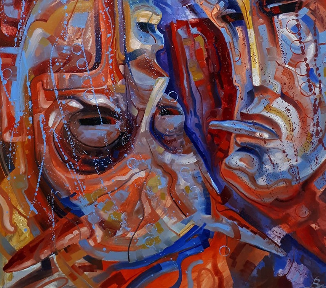 Oil painting Turn the demons Sergey Voichenko - 7