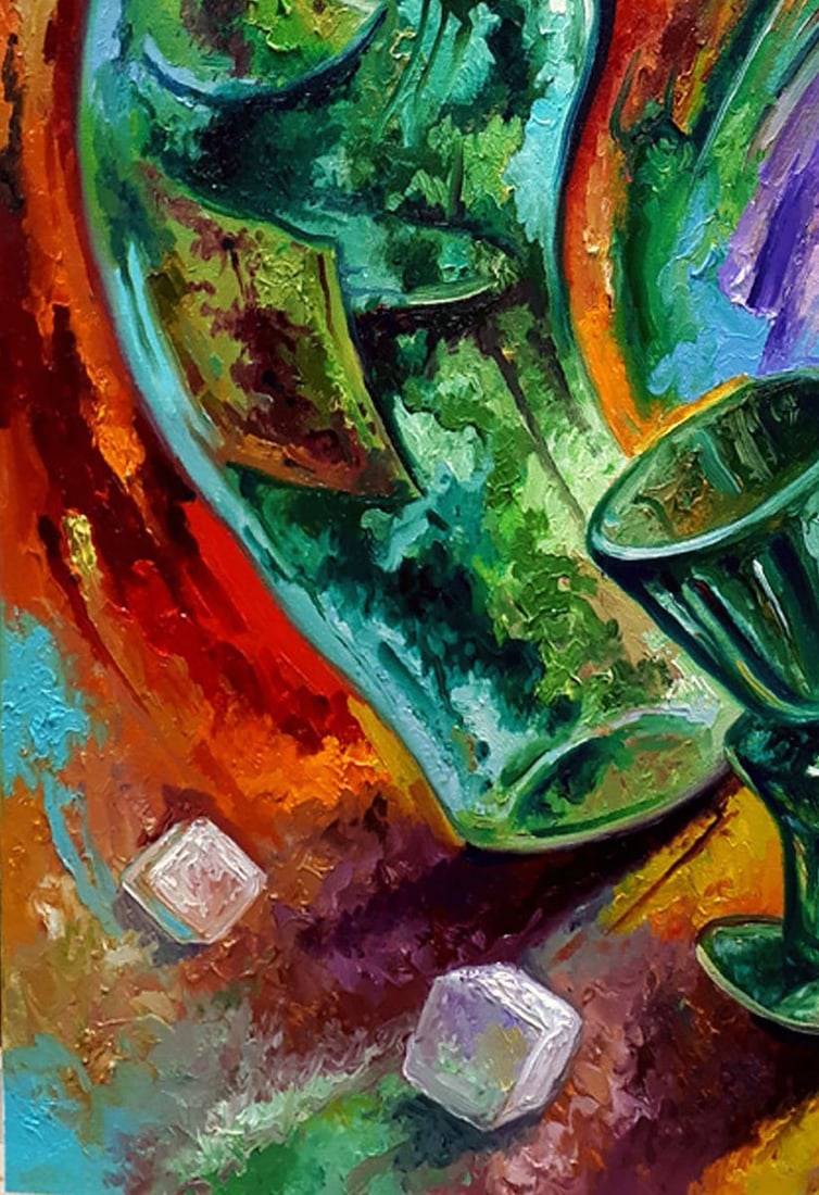 Oil painting Absinthe please Sergey Voichenko - 6