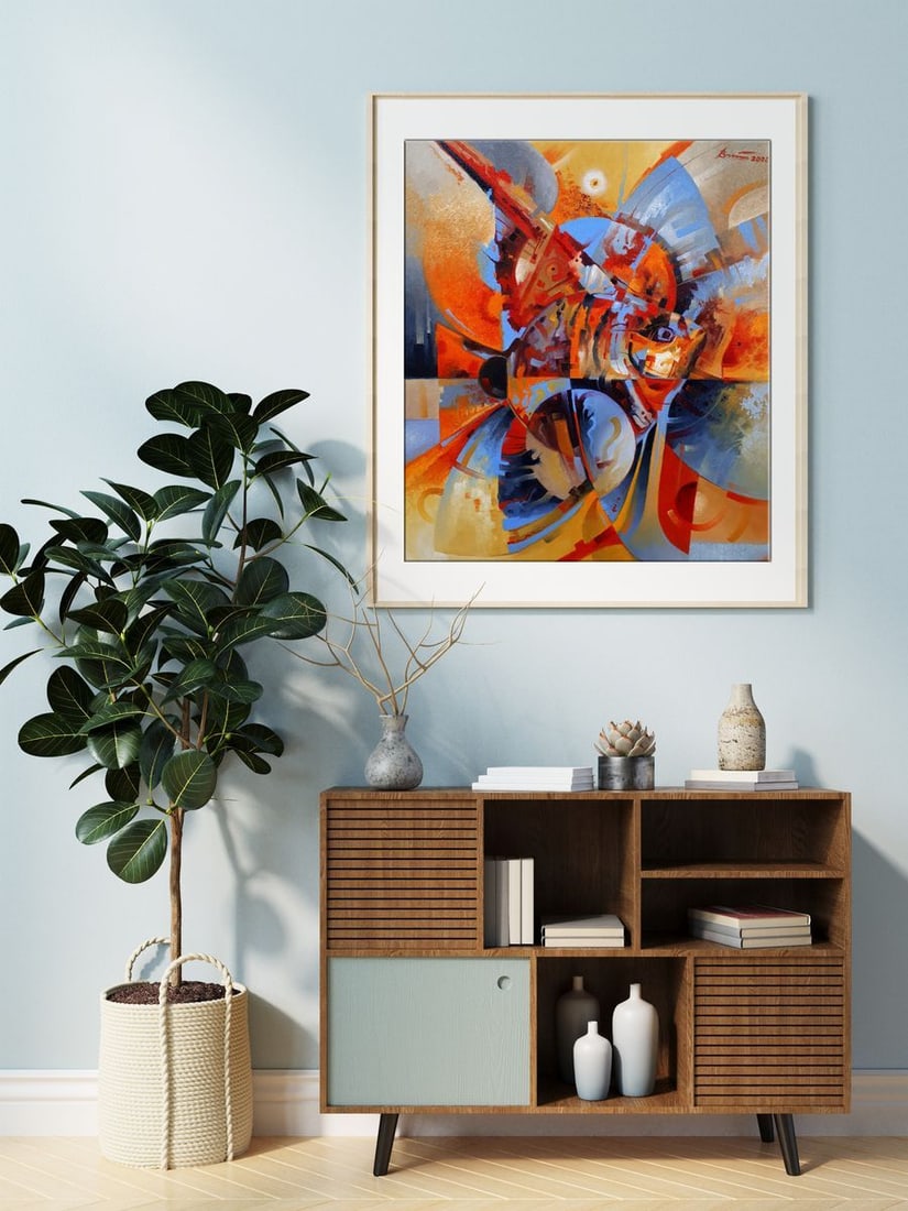 Oil painting Scalar vector Sergey Voichenko - 2