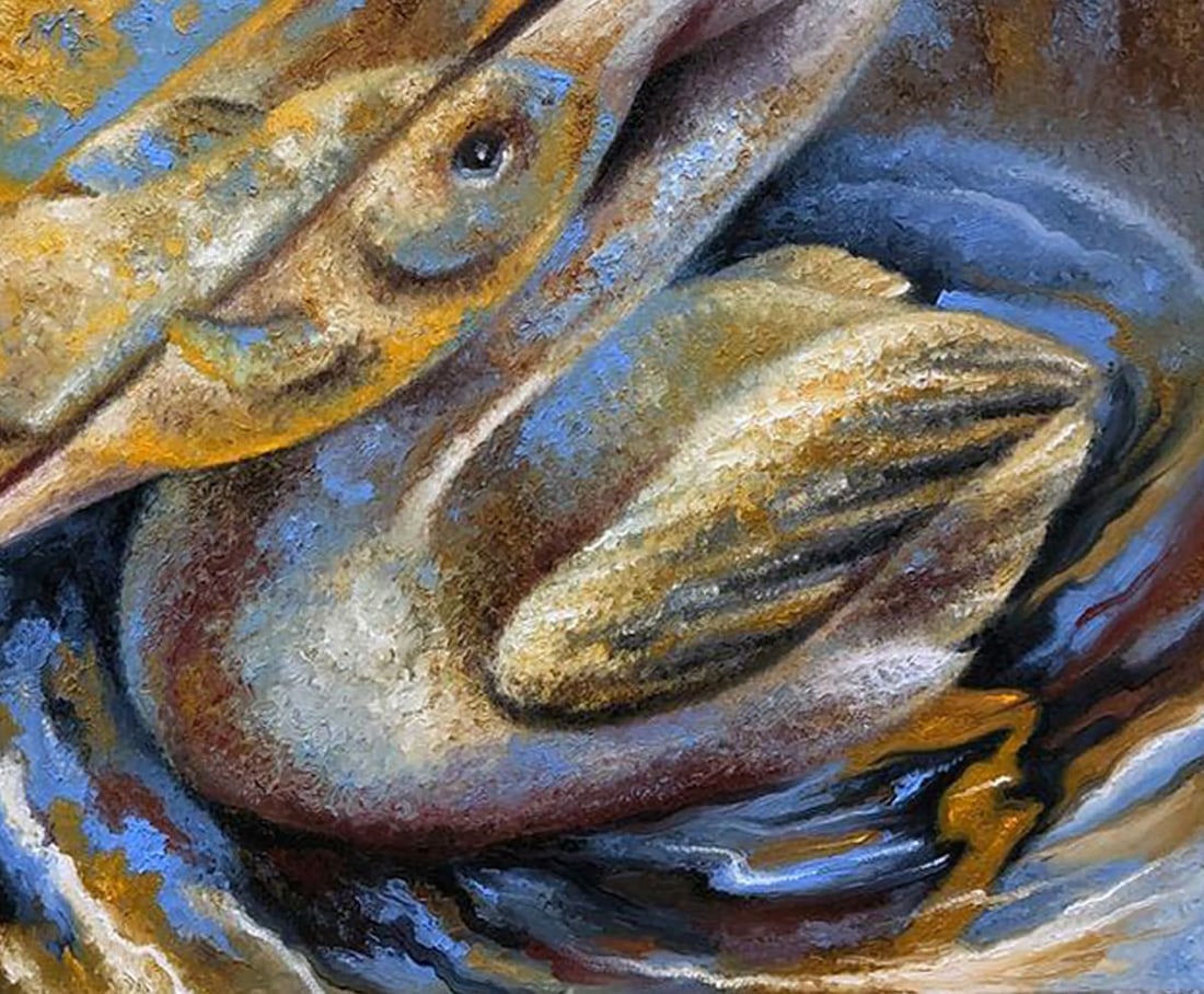 Oil painting The soul of a pelican Sergey Voichenko - 7