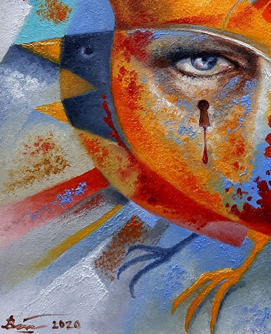 Oil painting The soul of a bird Sergey Voichenko - 6