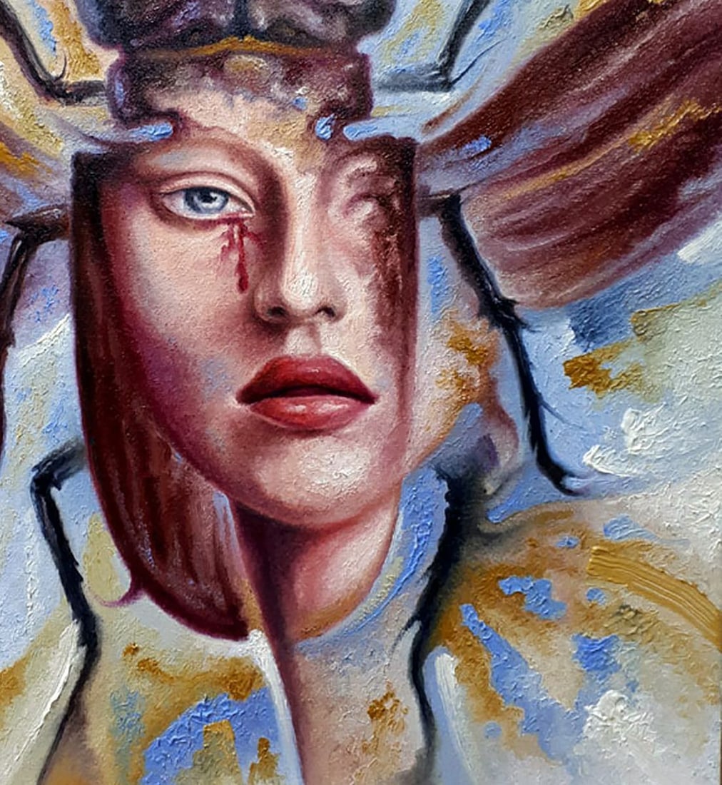 Oil painting Lady Beetle Sergey Voichenko - 7