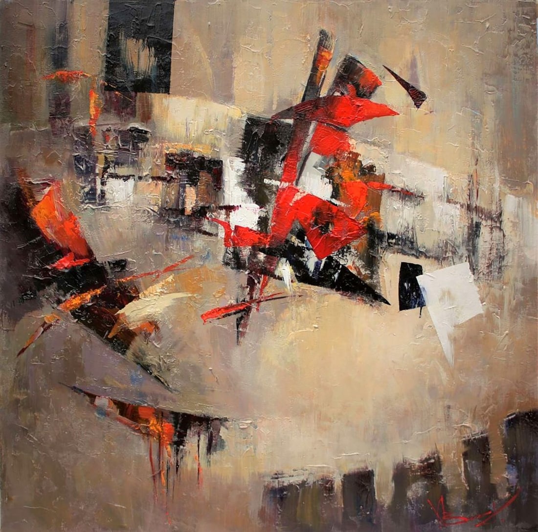 Oil painting New Arena Valentina Alekseevna Kozyar (1 of 7)