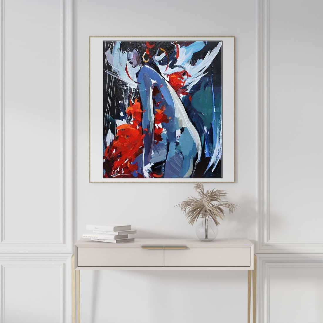 Oil painting Angel Kozyar Yuri - 2