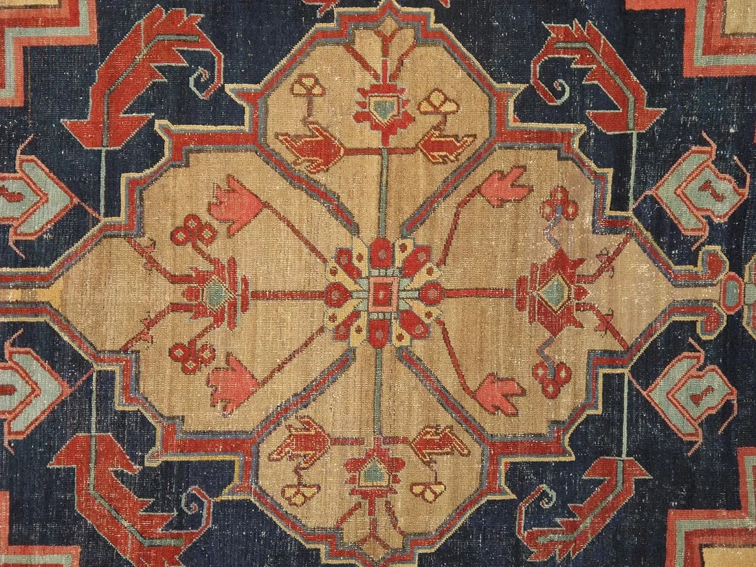 Pasargad Home Antique Bakhshayesh Area Rug- 11' 1" X 20' 6" - 2