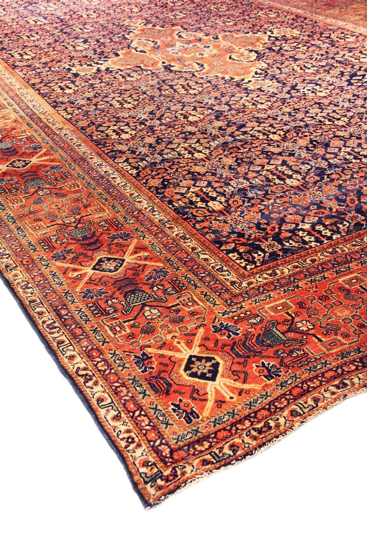 Antique Sultanabad Area Rug- 12' 5" X 20' 2" - 2