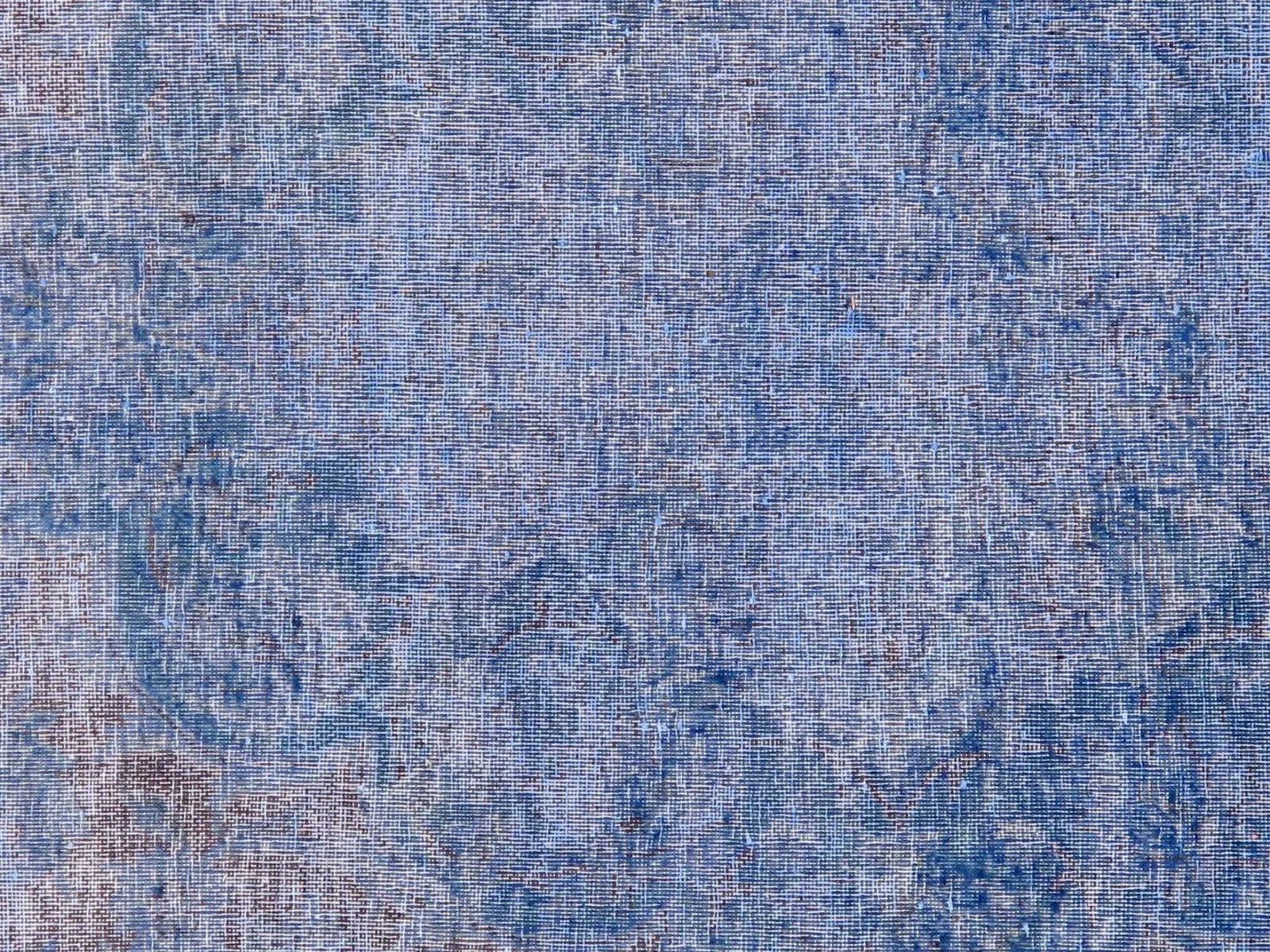 Vintage Overdye Blue Rug, 10' 1" X 12' 6" - 2