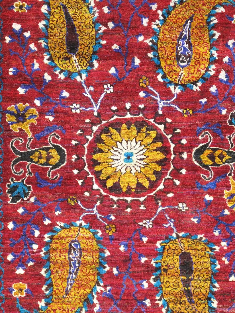 Pasargad Home Santa Fe Sari Silk Rug - 5"²5"³ × 8"² - 2