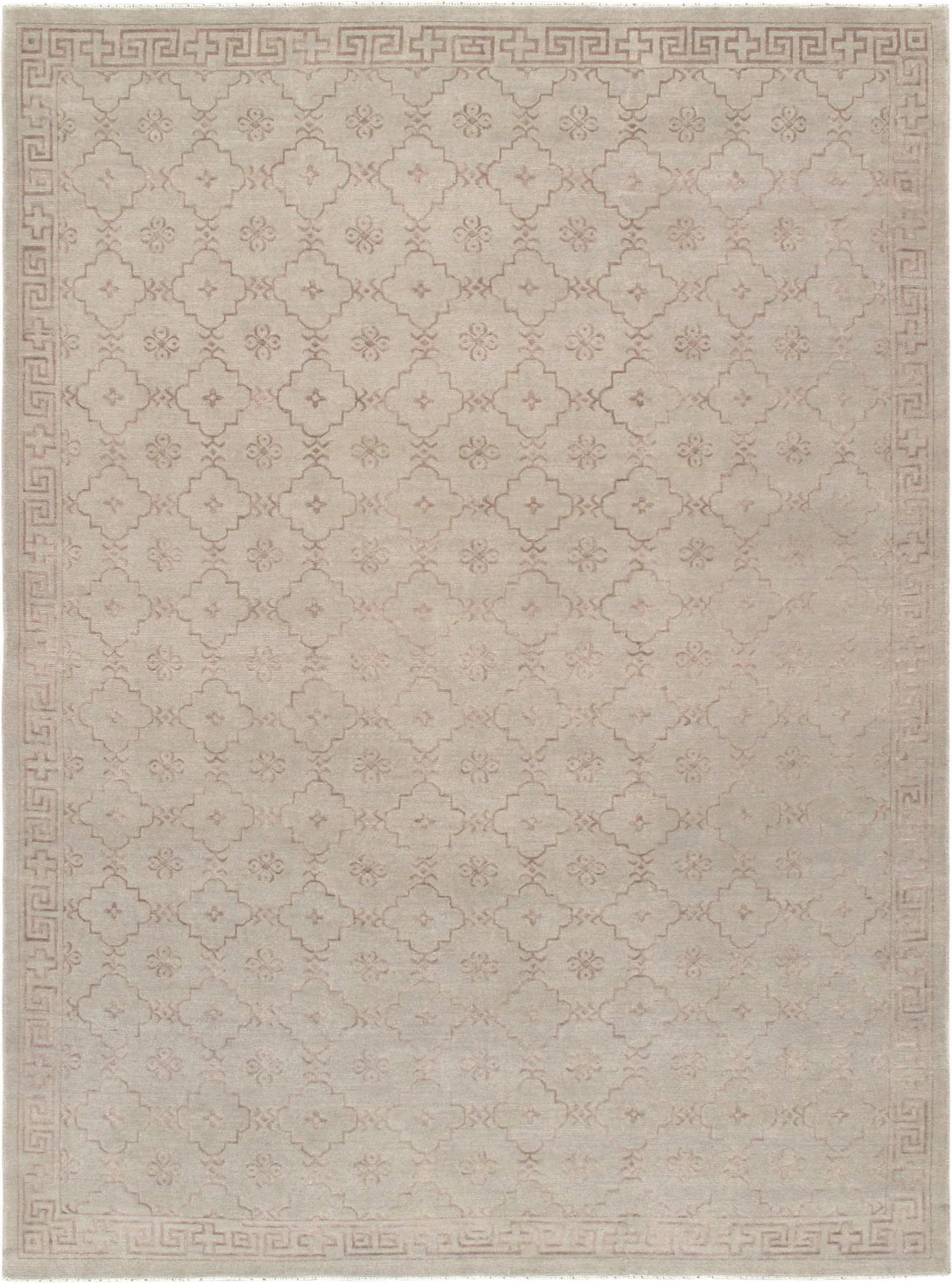Pasargad Home Khotan Silk & Wool Area Rug - 9' 1" X 12' 4" - 6