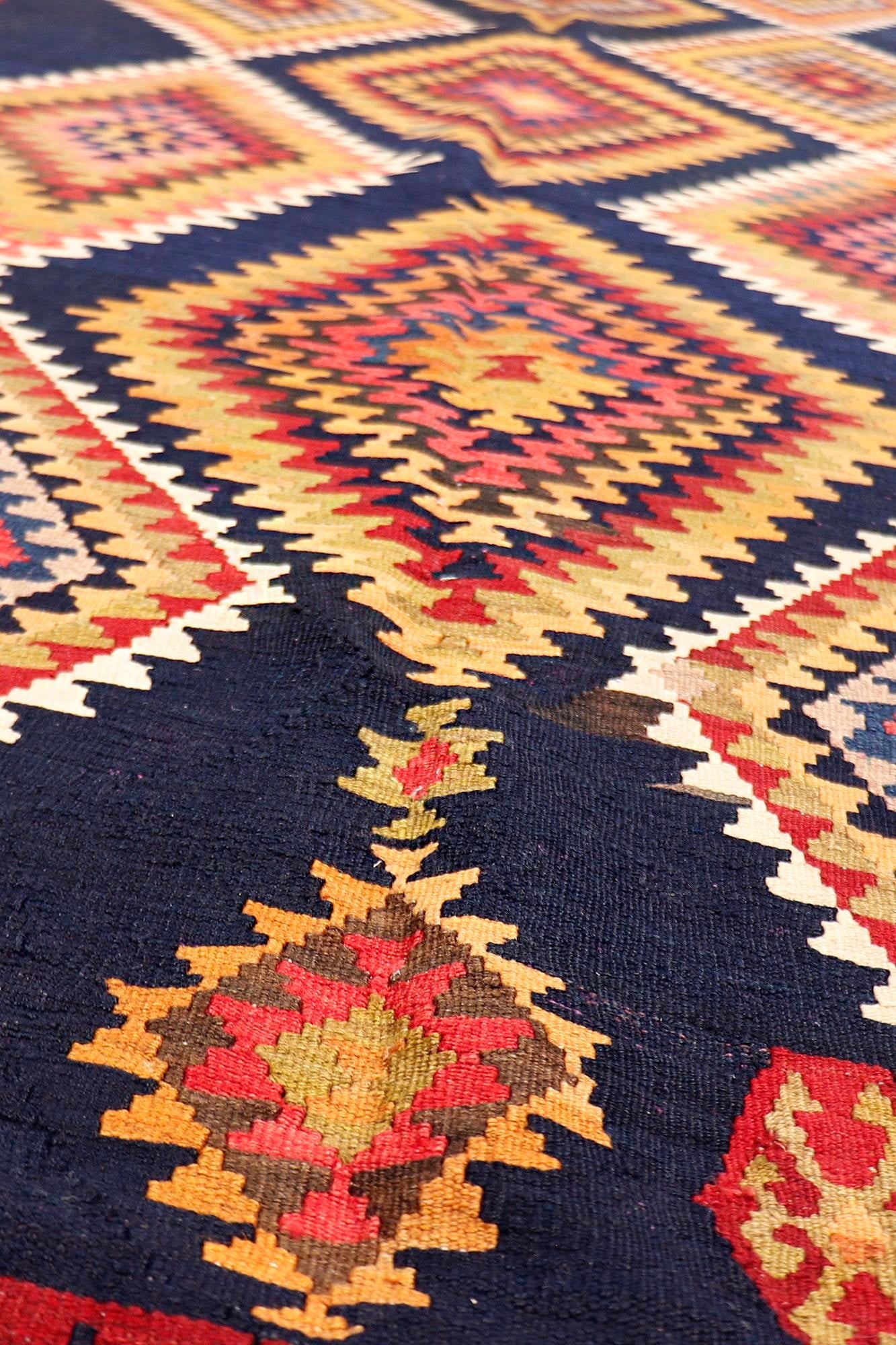 Pasargad Home Vintage Kilim Area Rug, 5' 0'' X 13' 1'' - 3