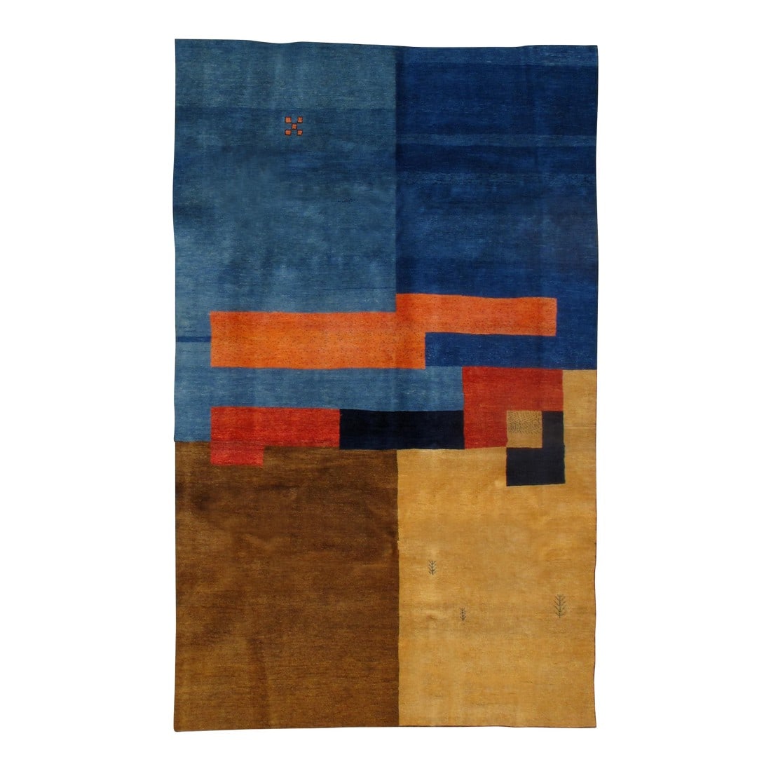 Gabbeh Wool Area Rug- 6' 8'' X 10' 1'' (1 of 5)